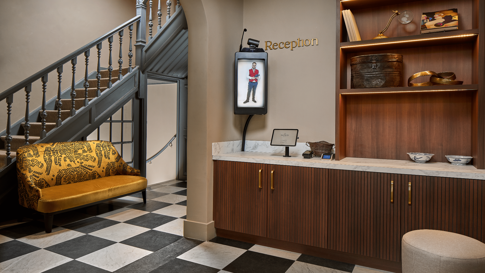 The Saints Hotel Den Bosch - reception
