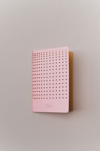 Note Booklet A6 - paper - Gridded Pink