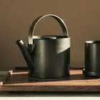 P & T Porcelain Teapot graphite 500ml