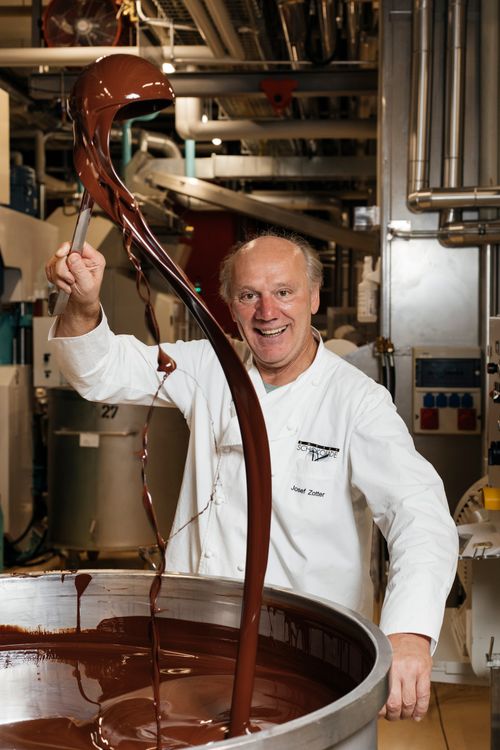 Handgeschöpfte Schokoladen