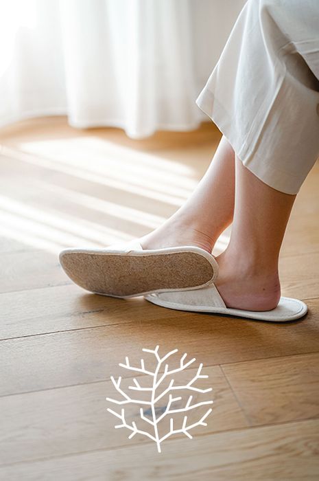CORALDO plastic free slipper