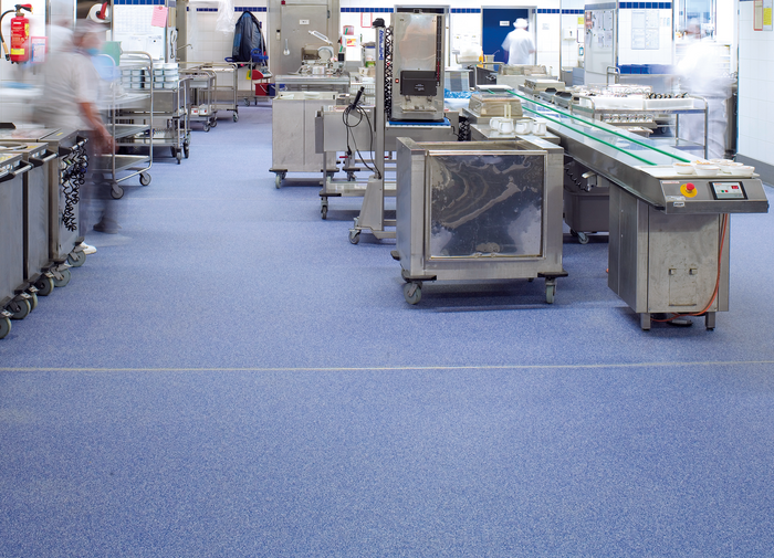 Hygienic and seamless flooring