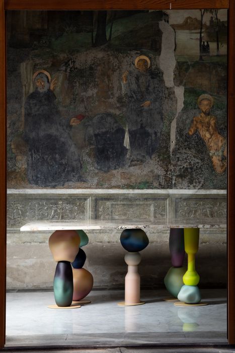 Fungus Pedestal Table