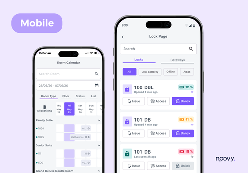 Mobile Hotel Management App