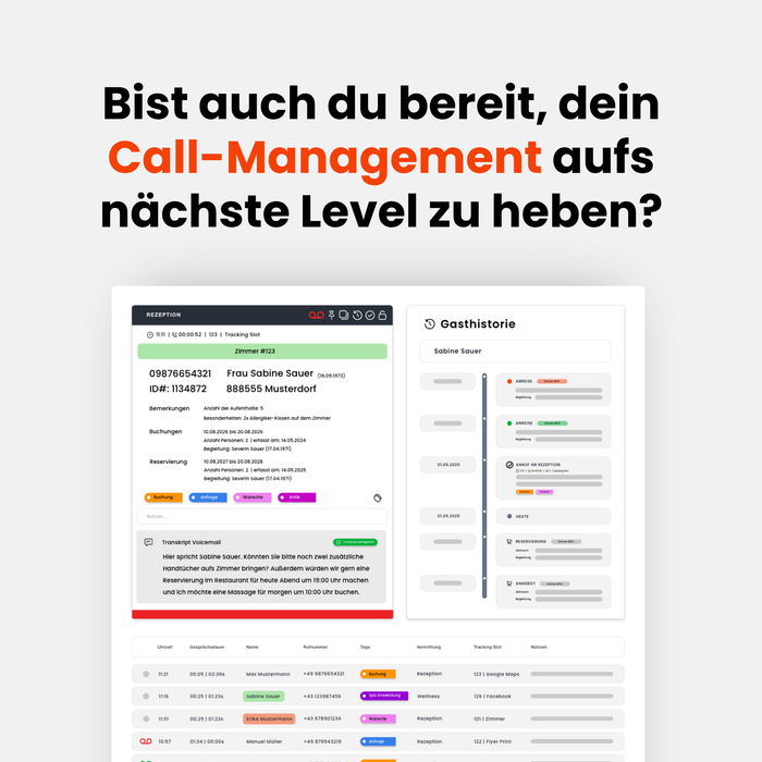 #1 Guest Intelligence Software für Premium Hotels  – trakklab.hello