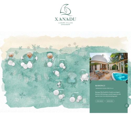 Interaktive Hotelkarten, Illustrationen & Grundrisse