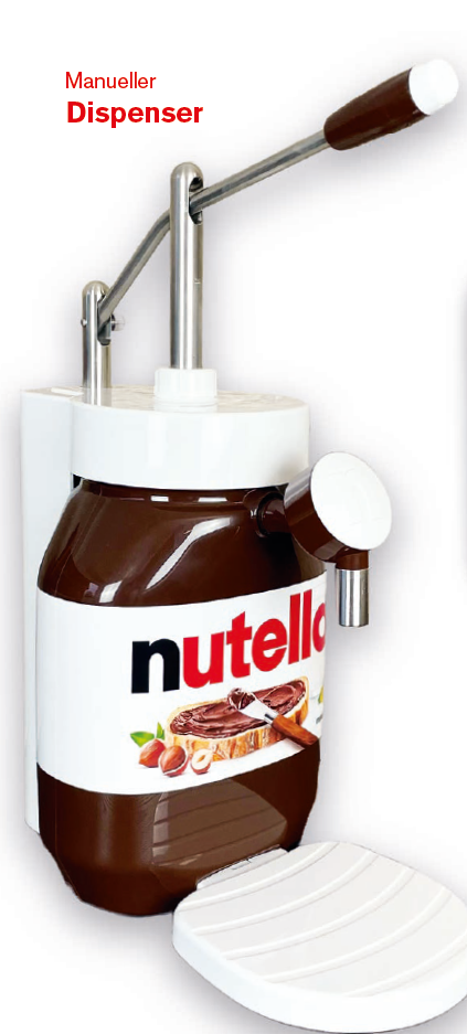 Digitaler und Manueller 1 kg Nutella-Dispenser 