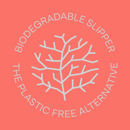 CORALDO Hotelslipper plastic free