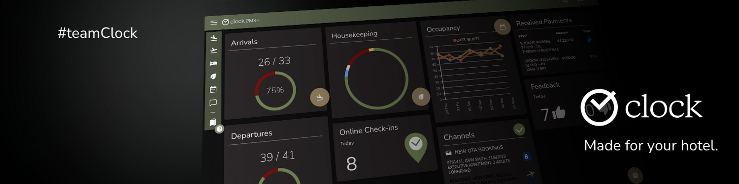 Cover image - Clock Hospitality Cloud