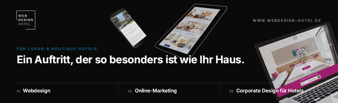 Cover image - Webdesign Hotel