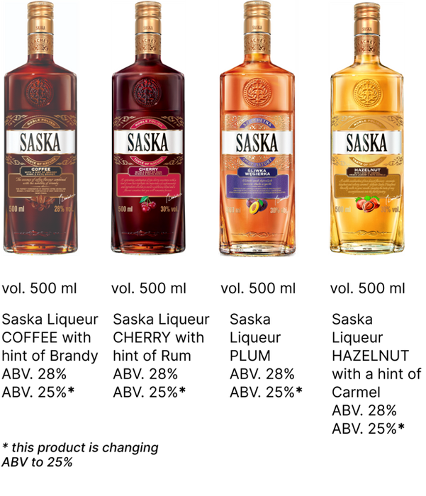 Saska Liqueurs