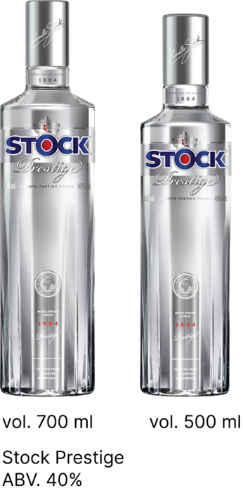 Stock Prestige Clear Vodka
