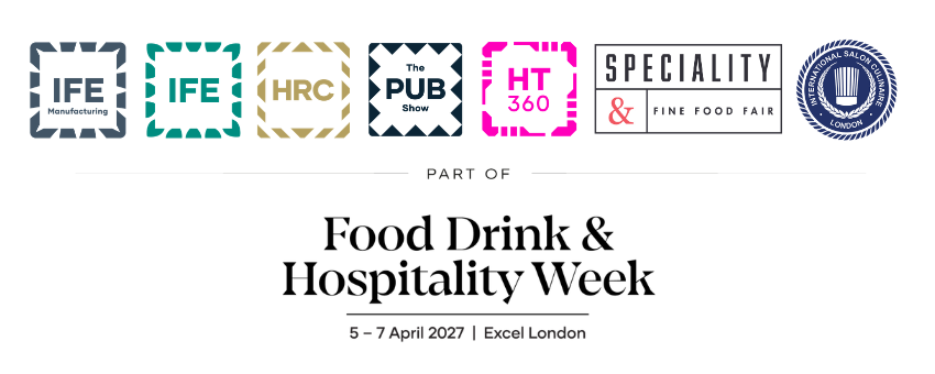 Food, Drink and Hospitality Week Lock Up Logo