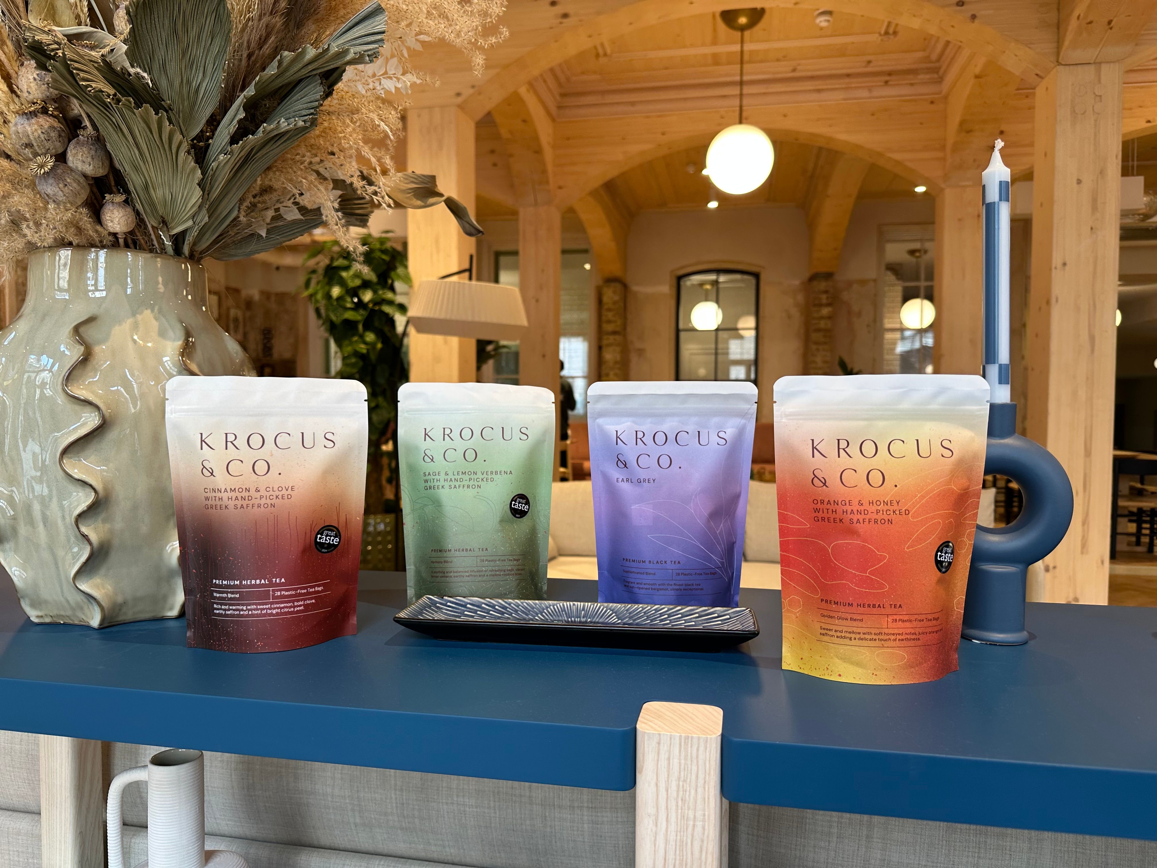 Krocus & Co. debuts luxury wellness blends with Greek saffron at Speciality & Fine Food Fair