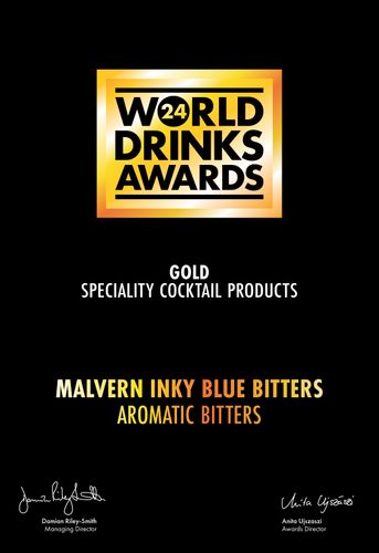 Malvern Bitters wins GOLD at the World Drinks Awards