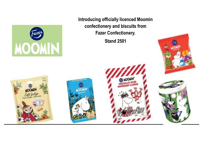 Moomin confectionery arrives in the UK