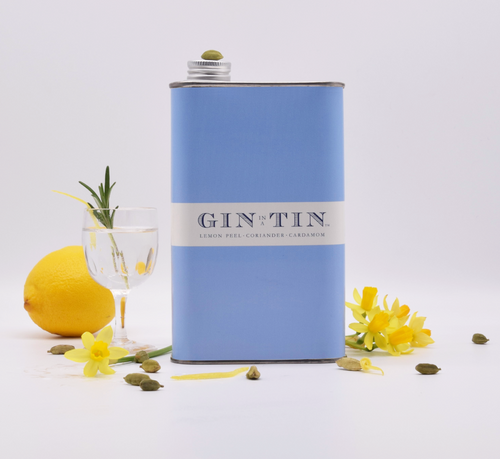 London Dry Lemon Peel, Coriander & Cardamom Gin In A Tin
