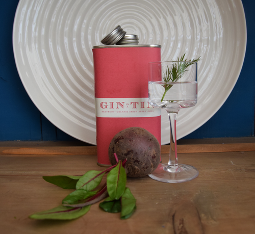 London Dry Beetroot, Grannie Smith Apple & Dill Gin In A Tin