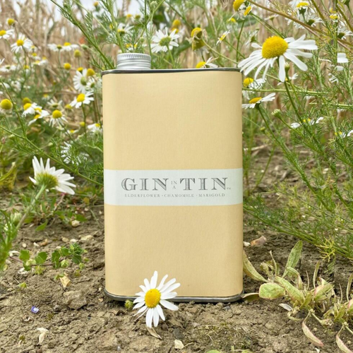 London Dry Elderflower, Chamomile & Marigold Gin In A Tin | 50cl Tin | 40% ABV