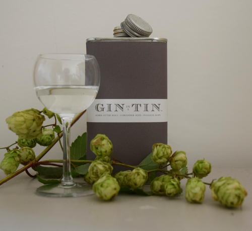 London Dry Fuggles Hops, Coriander Seed, Marris Otter Malt Gin In A Tin