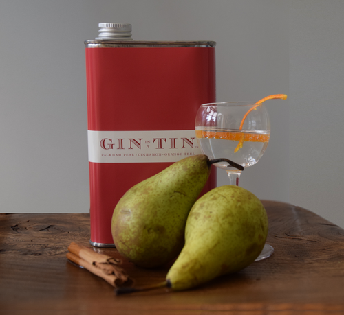 London Dry Packham Pear, Cinnamon & Orange Peel Gin