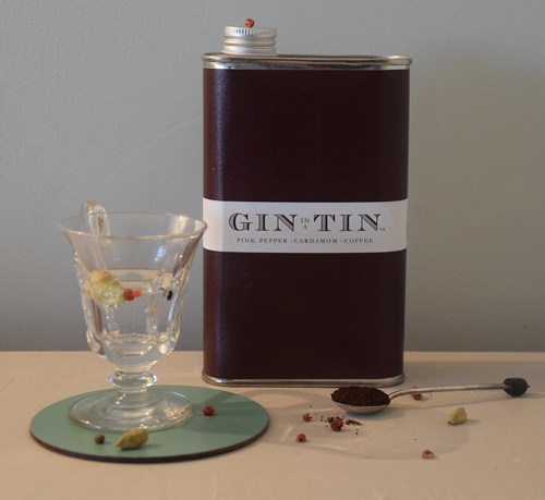 London Dry Pink Pepper, Cardamom & Coffee Gin In A Tin