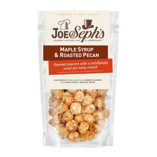 Maple Syrup & Roasted Pecan Popcorn