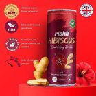 Rishh Sparkling Hibiscus Drink; Ginger 