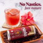 Rishh Sparkling Hibiscus drinks; Pineapple & Ginger