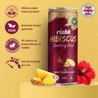 Rishh Sparkling Hibiscus drinks; Pineapple & Ginger