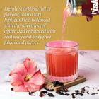 Rishh Sparkling Hibiscus drinks; Pineapple & Ginger