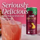 Rishh Sparkling Hibiscus drink; Mango and lemon