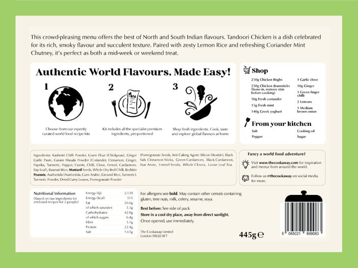 Tandoori Chicken Recipe Kit