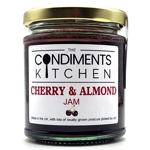Cherry and almond jam