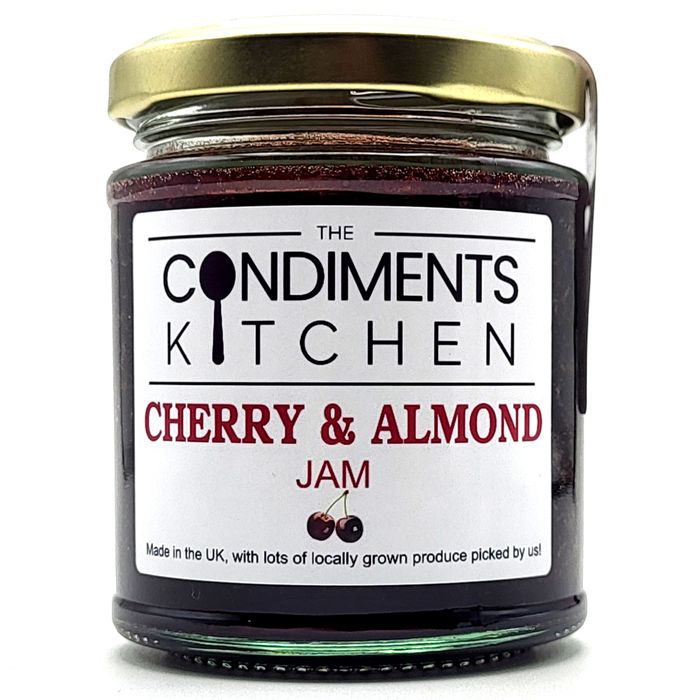 Cherry and almond jam