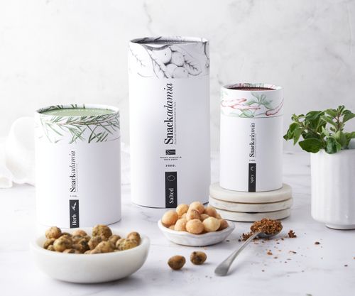 SNACKADAMIA - Roasted and Flavoured Macadamia Nuts 