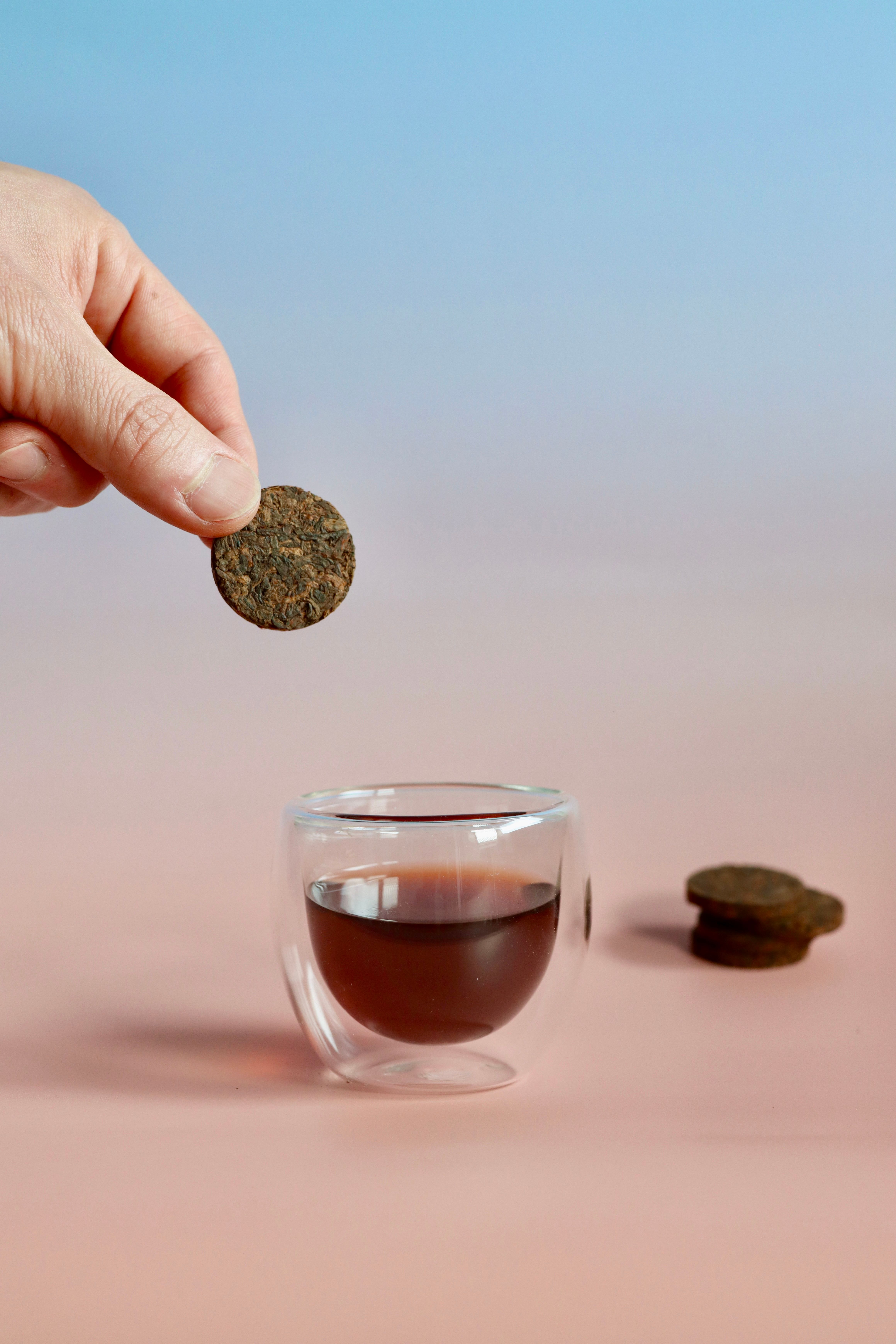 Great Taste Winning brut tea Pu'er Fermented Black Tea, Pouch of 20 Tea Tokens
