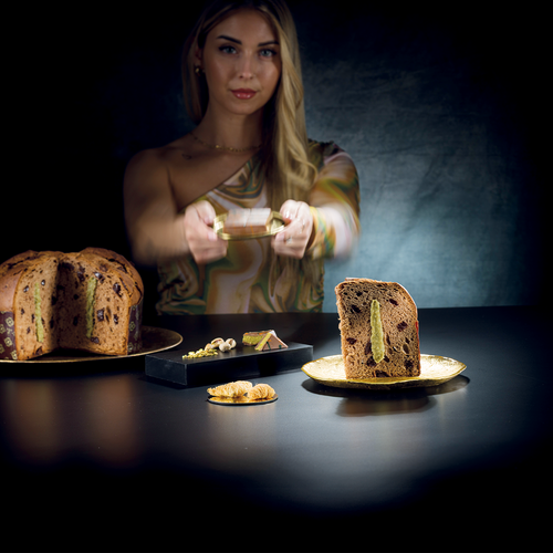 Panettone Dubai Chocolate Style