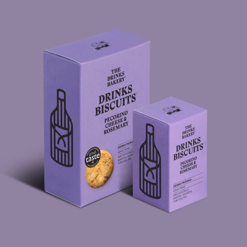 Drinks Biscuits - Pecorino Cheese & Rosemary