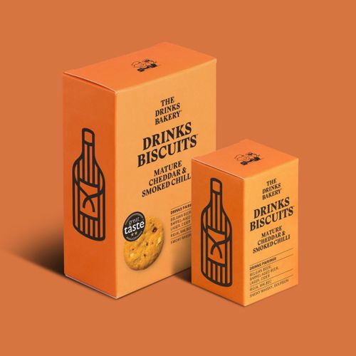 Drinks Biscuits - Mature Cheddar & Smoked Chilli