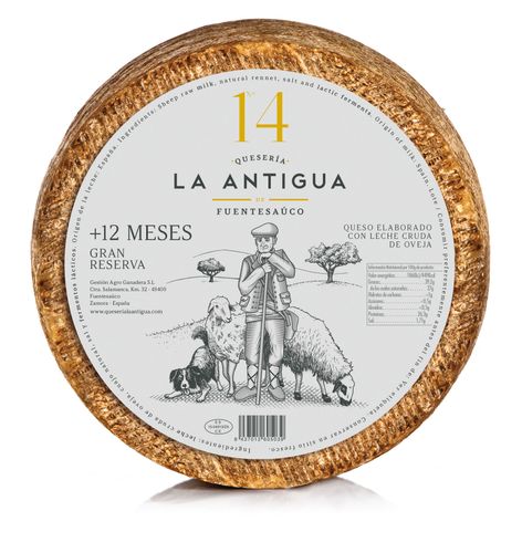 Aged sheeps' milk cheese