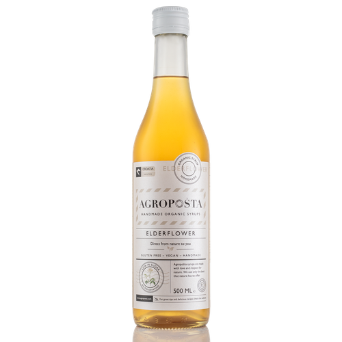 Elderflower syrup - 500 ml - Organic