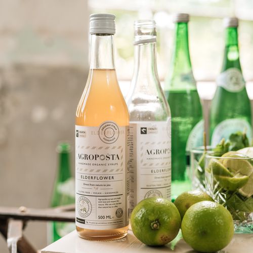 Elderflower cordial syrup 500 ml Organic