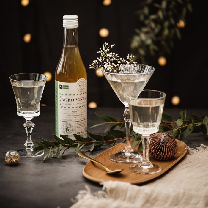 Mint cordial syrup 500 ml Organic