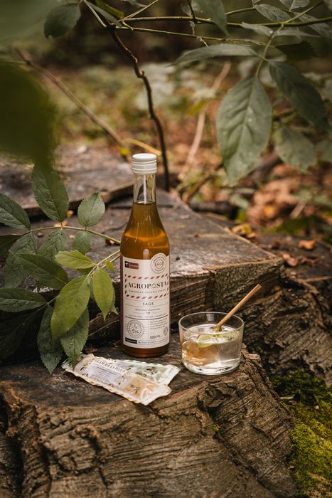 Sage cordial syrup 500 ml Organic