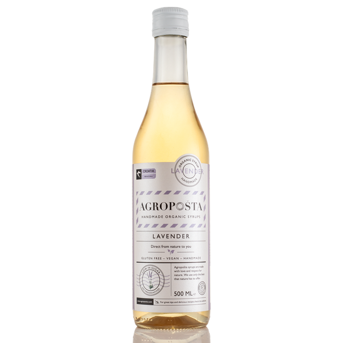Lavender cordial syrup 500 ml Organic