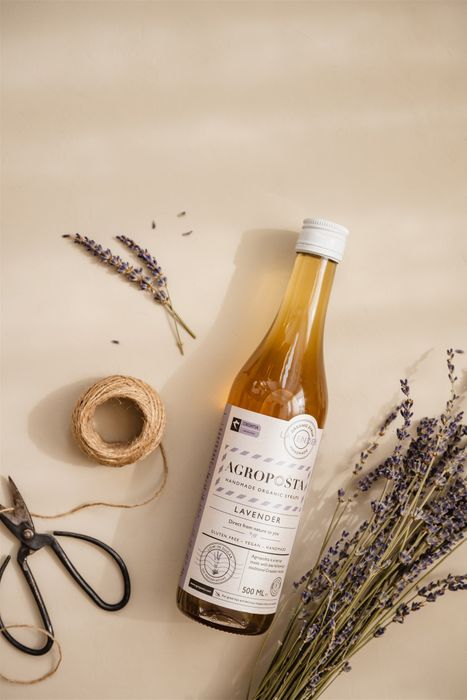 Lavender cordial syrup 500 ml Organic