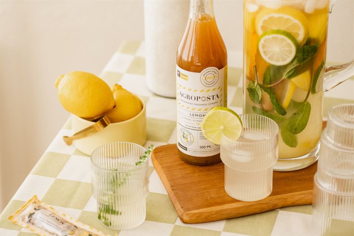 Lemon cordial syrup 500 ml Organic