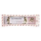 Raspberry cordial syrup in a 32 ml recyclable sachet Organic