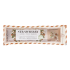 Strawberry cordial syrup in a 32 ml recyclable sachet Organic